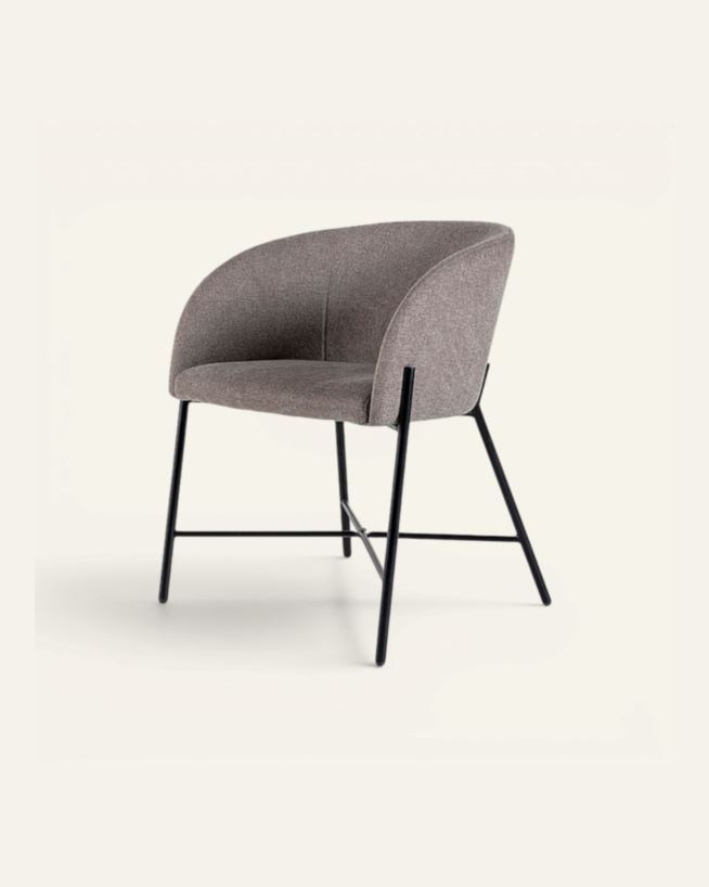 Spisestuestol brun - 56x59x74,5 cm brun - 1