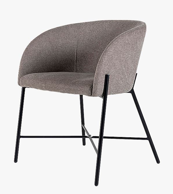 Spisestuestol brun - 56x59x74,5 cm brun - 1