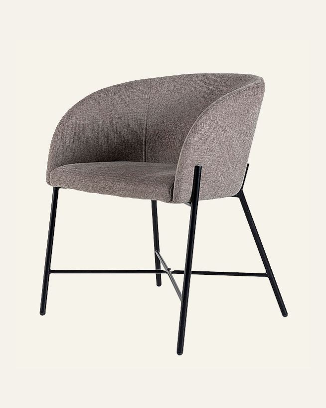 Spisestuestol brun - 56x59x74,5 cm brun - 1