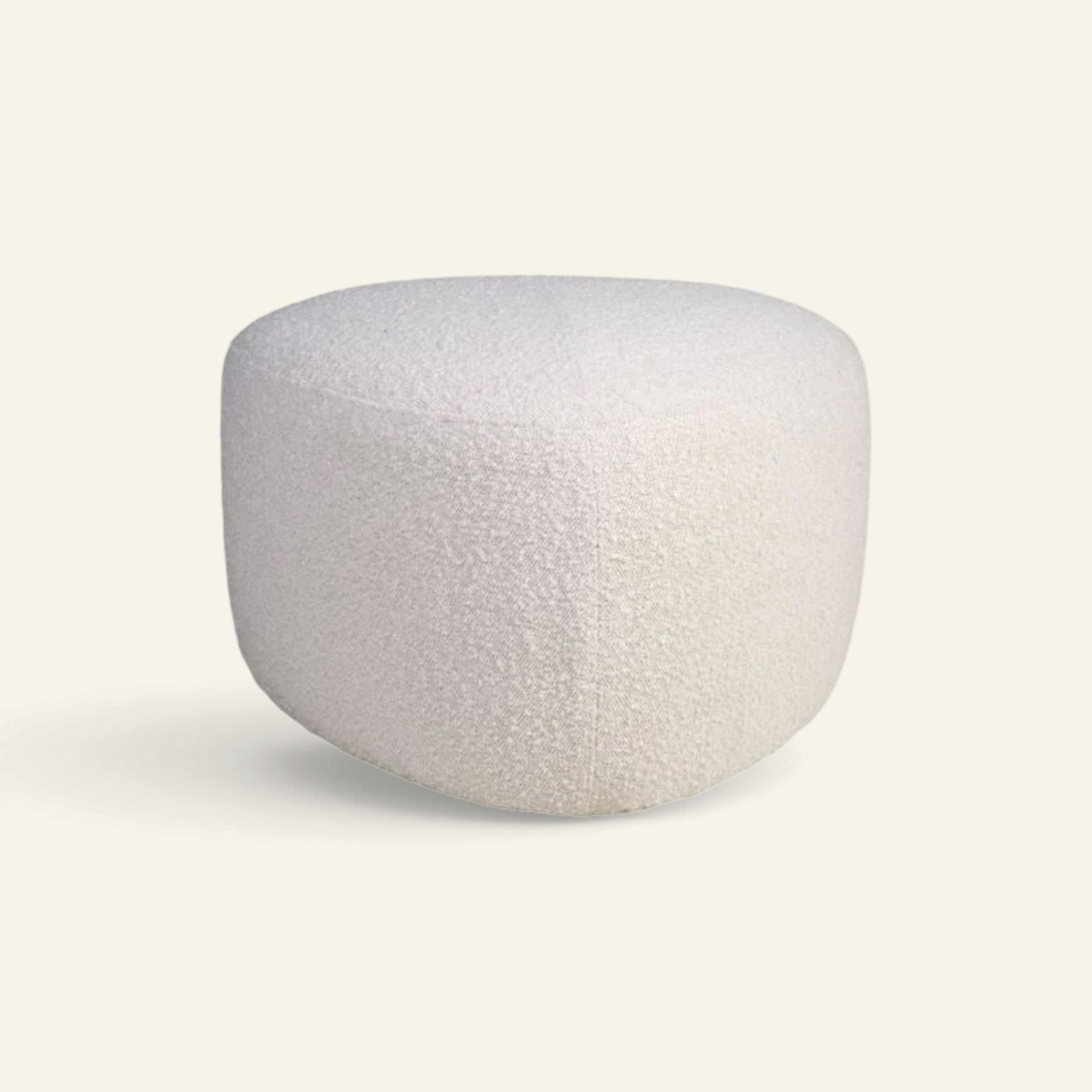 Puff multi offwhite - 65x65x38 cm Multi offwhite - 1