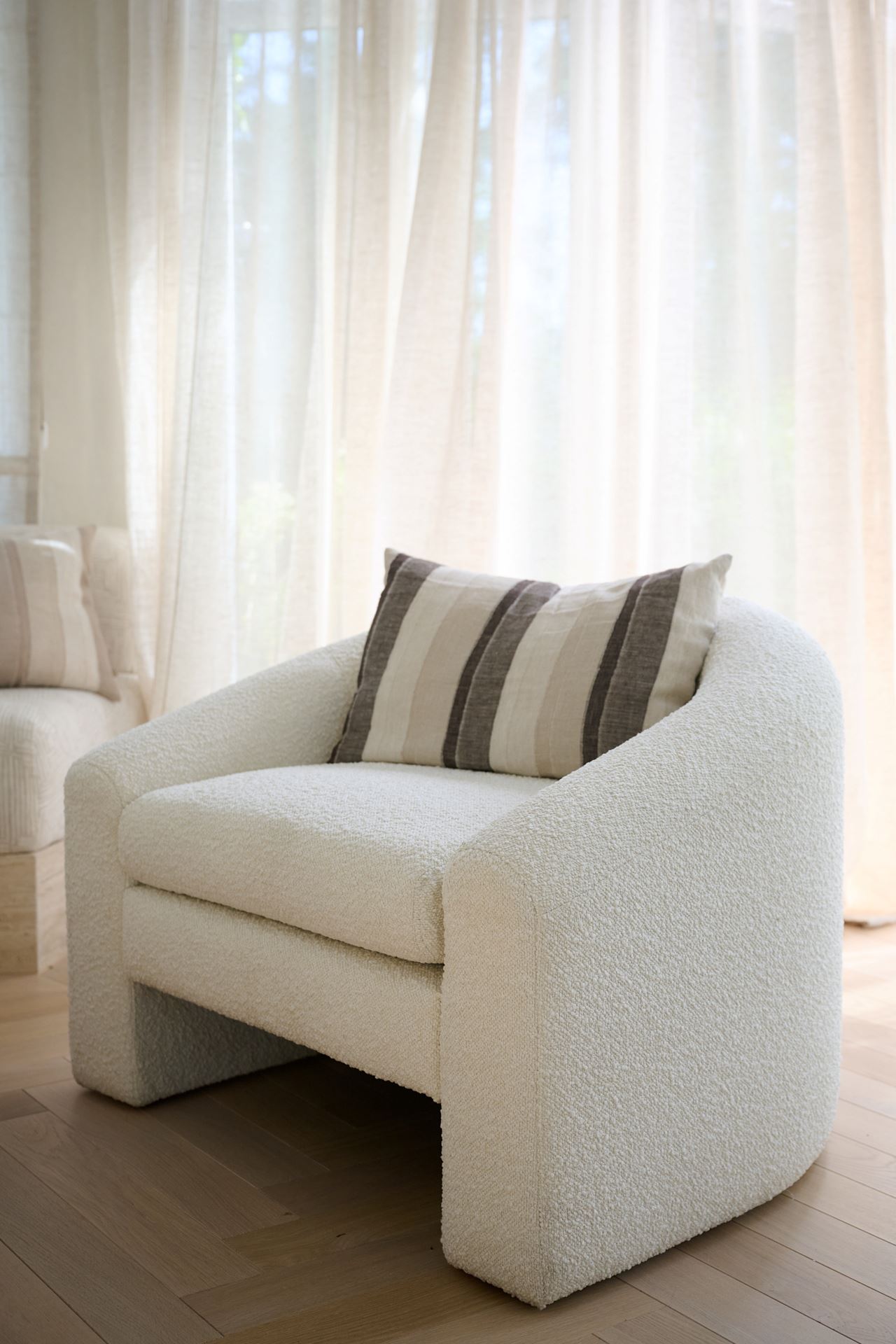Loungestol hvit - 5