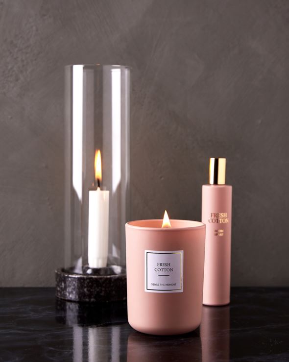 Duftlys rosa - 250 g rosa - 1