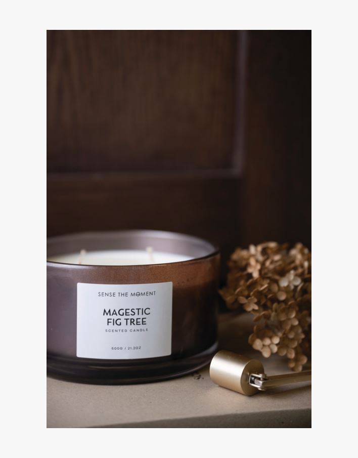 Duftlys brun - 600 g brun - 1