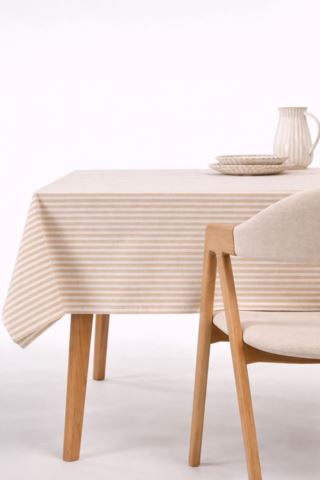 Kid Evy Voksduk Beige 140x250 cm