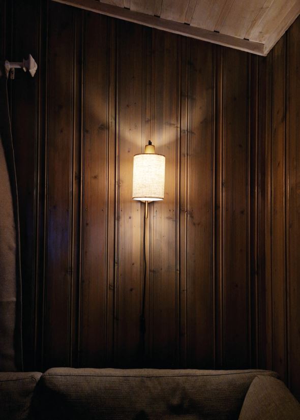 Vegglampe messing - 3