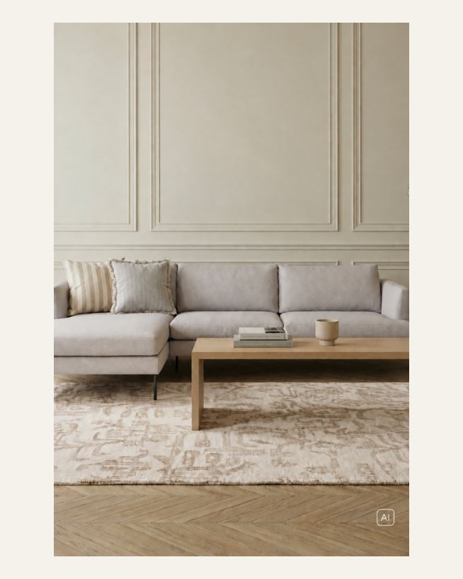 Sofabord natur - 56x120x45 cm natur - 1