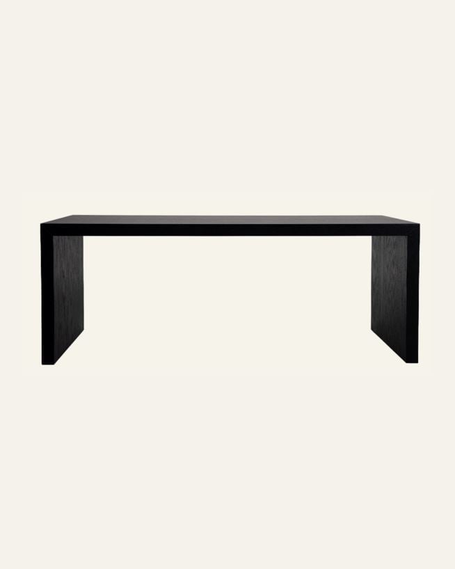 Sofabord svart - 56x120x45 cm svart - 1