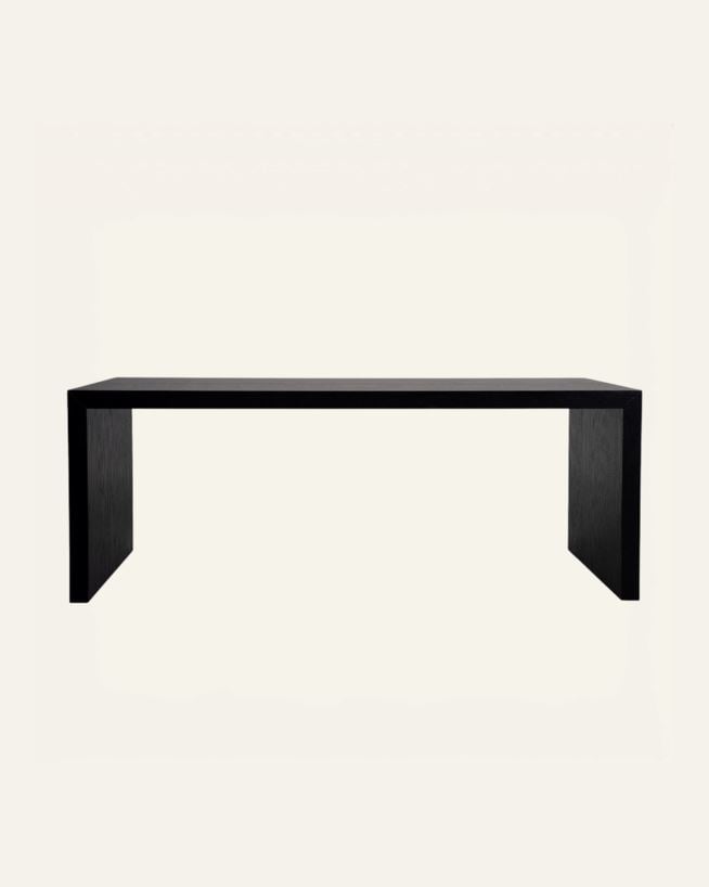 Sofabord svart - 56x120x45 cm svart - 1