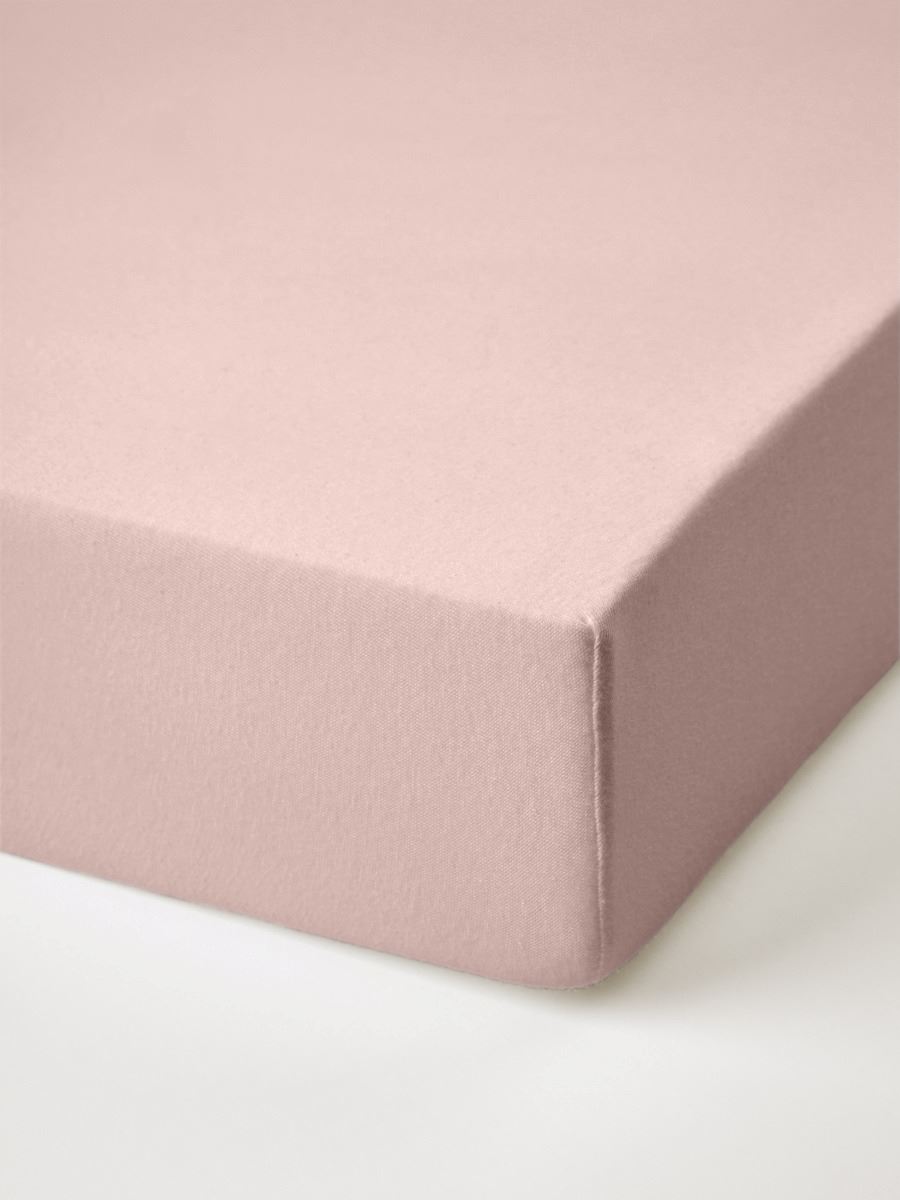 Stretchlaken lys rosa - 180x200 cm lys rosa - 1