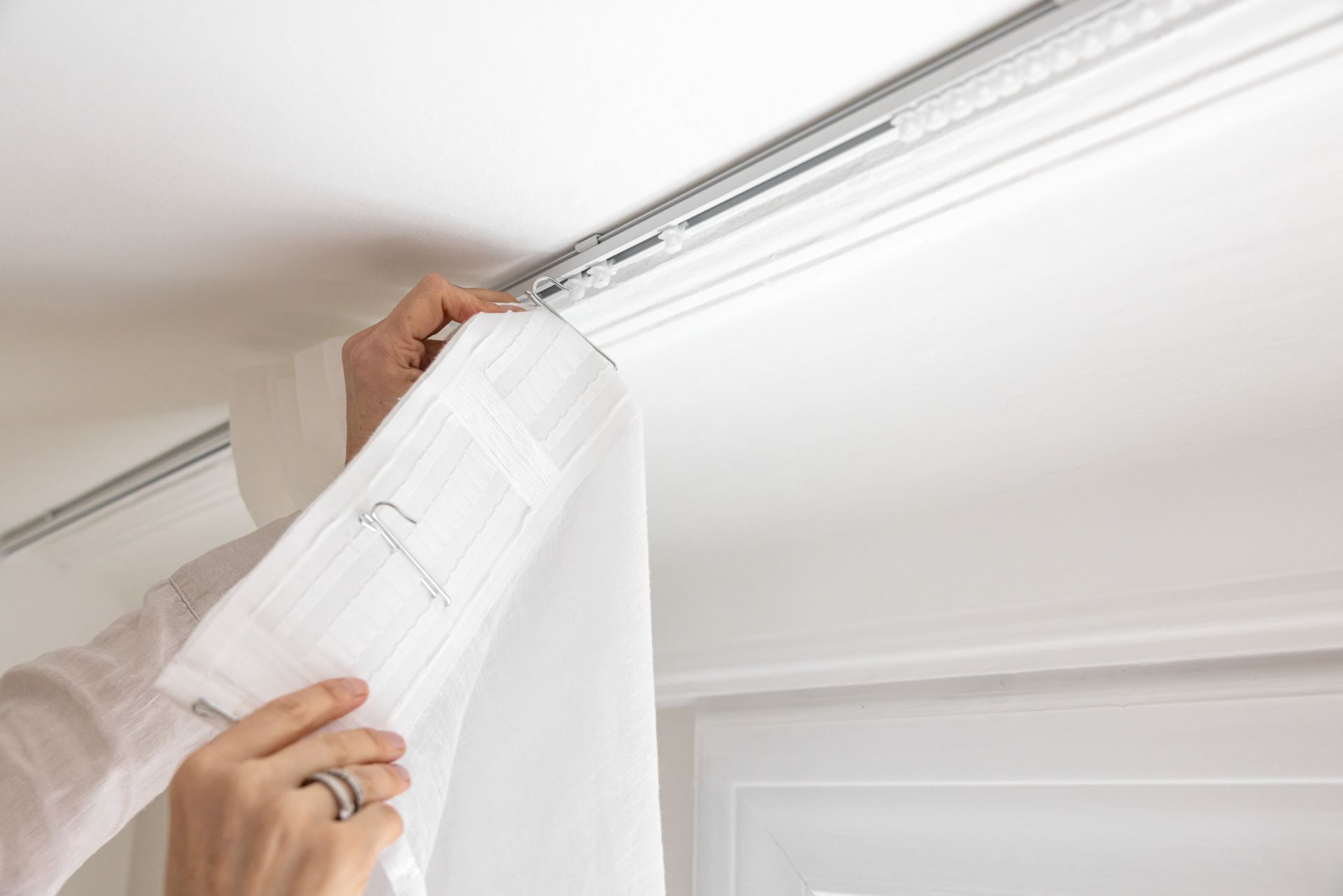 Fingerkroker høy stål - 6