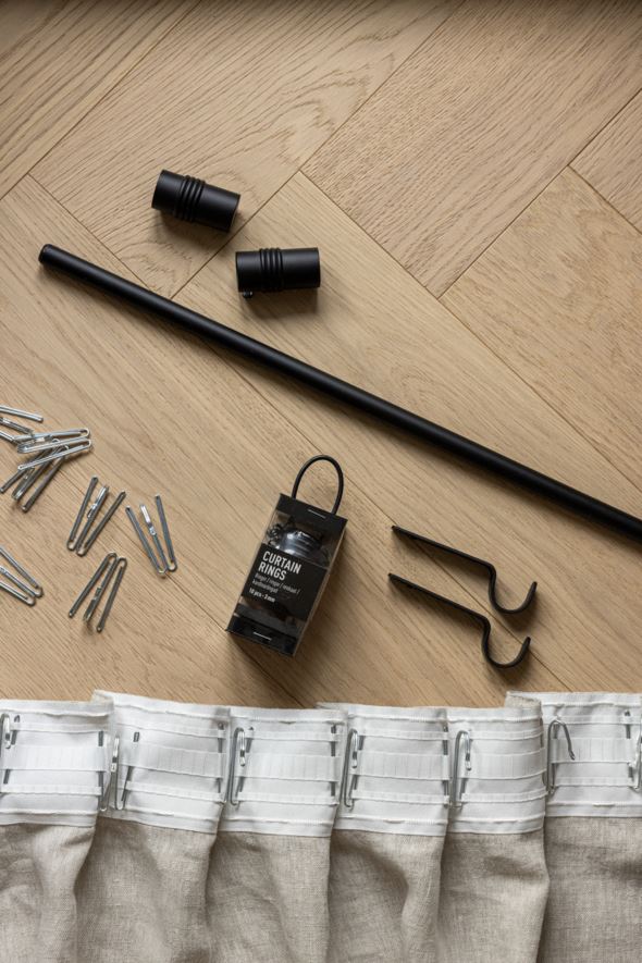 Gardinstang svart - 5