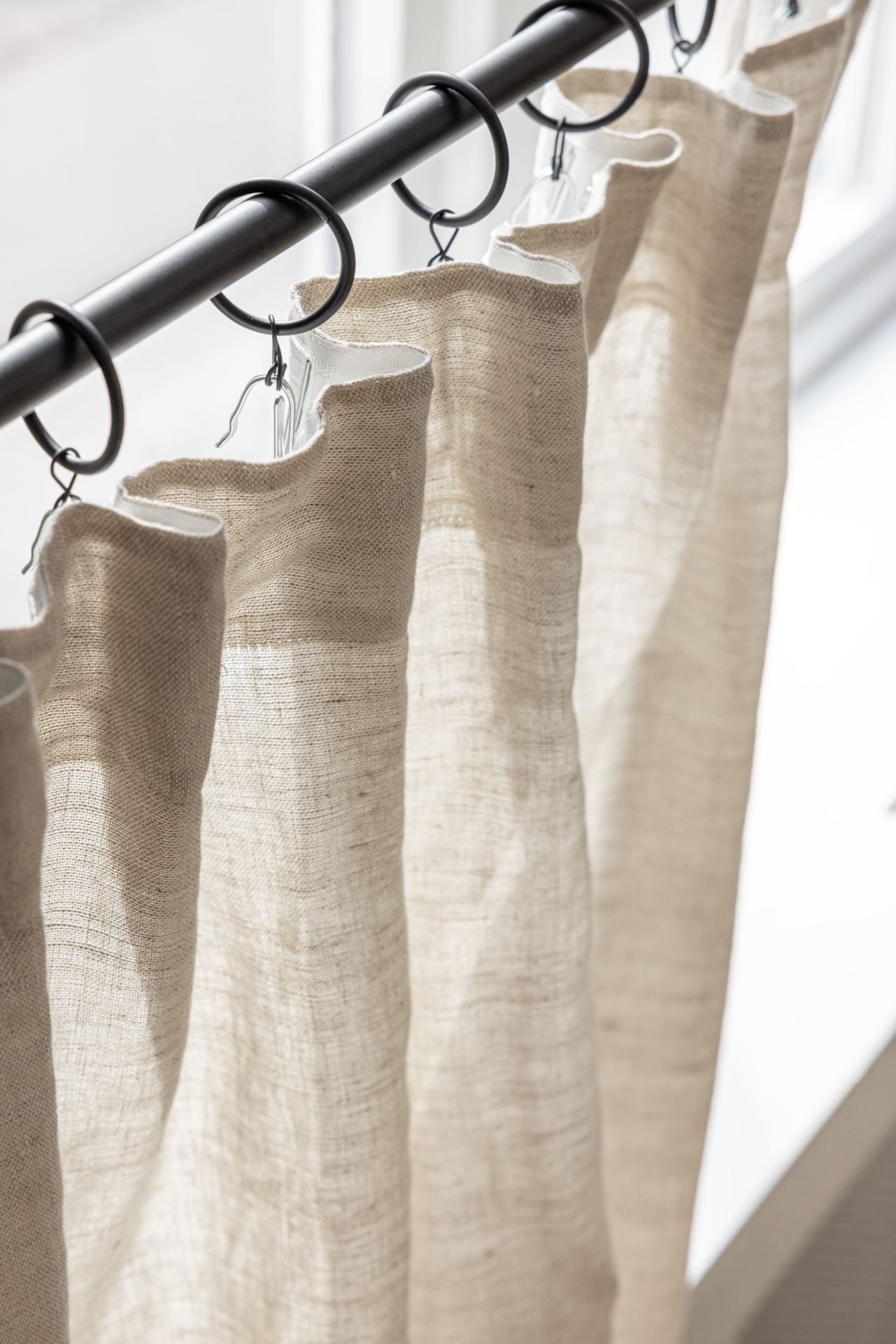 Gardinstang svart - 12