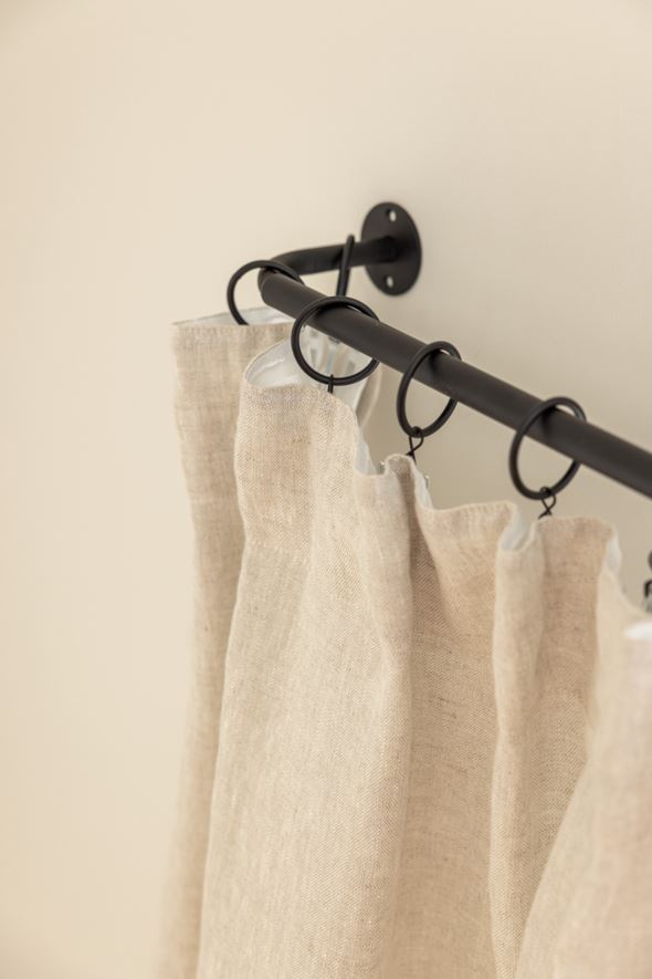 Endestykke 2pk svart - 2