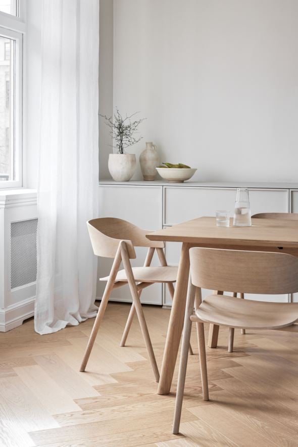Spisestuestol natur - 4
