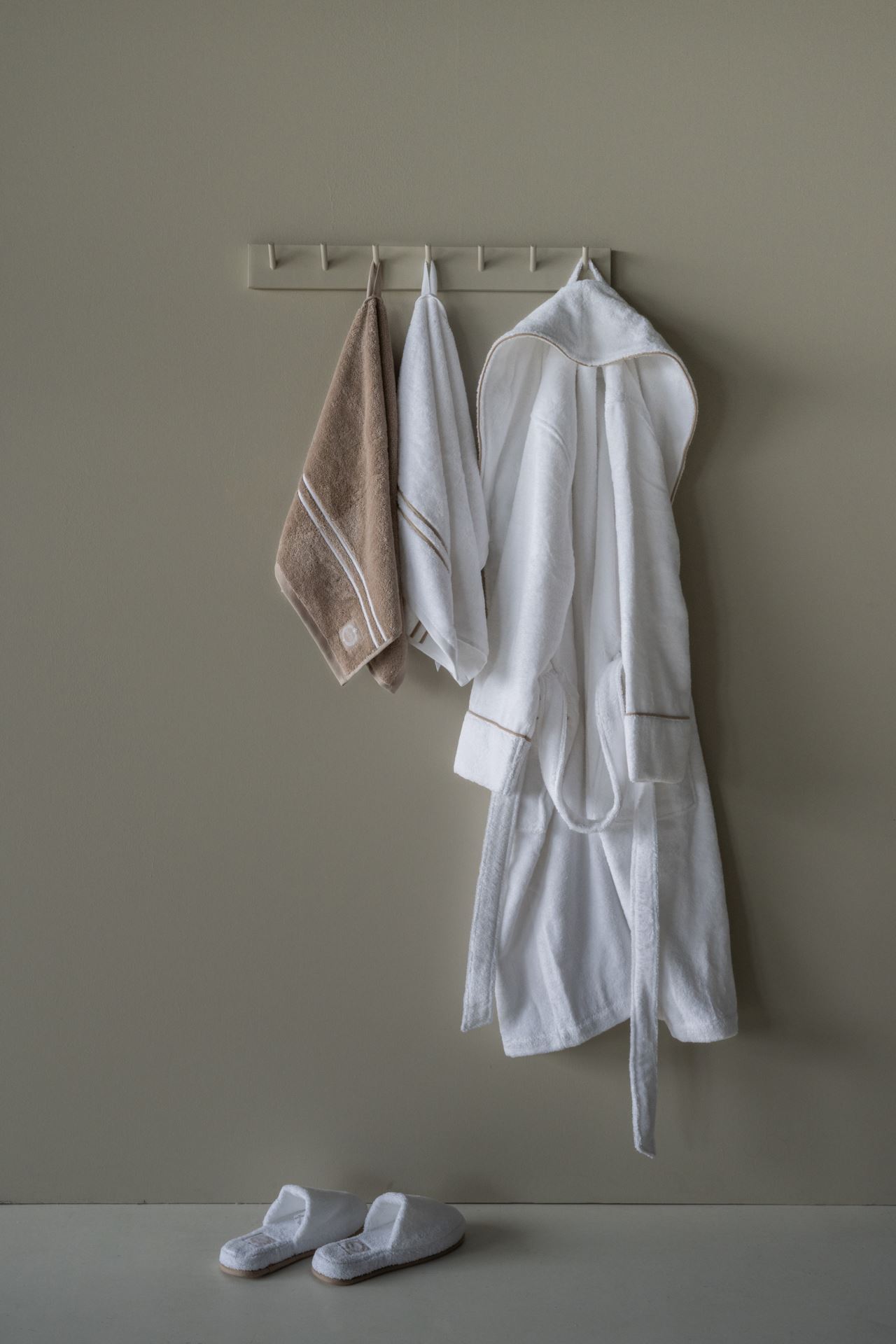 Badekåpe hvit - 2