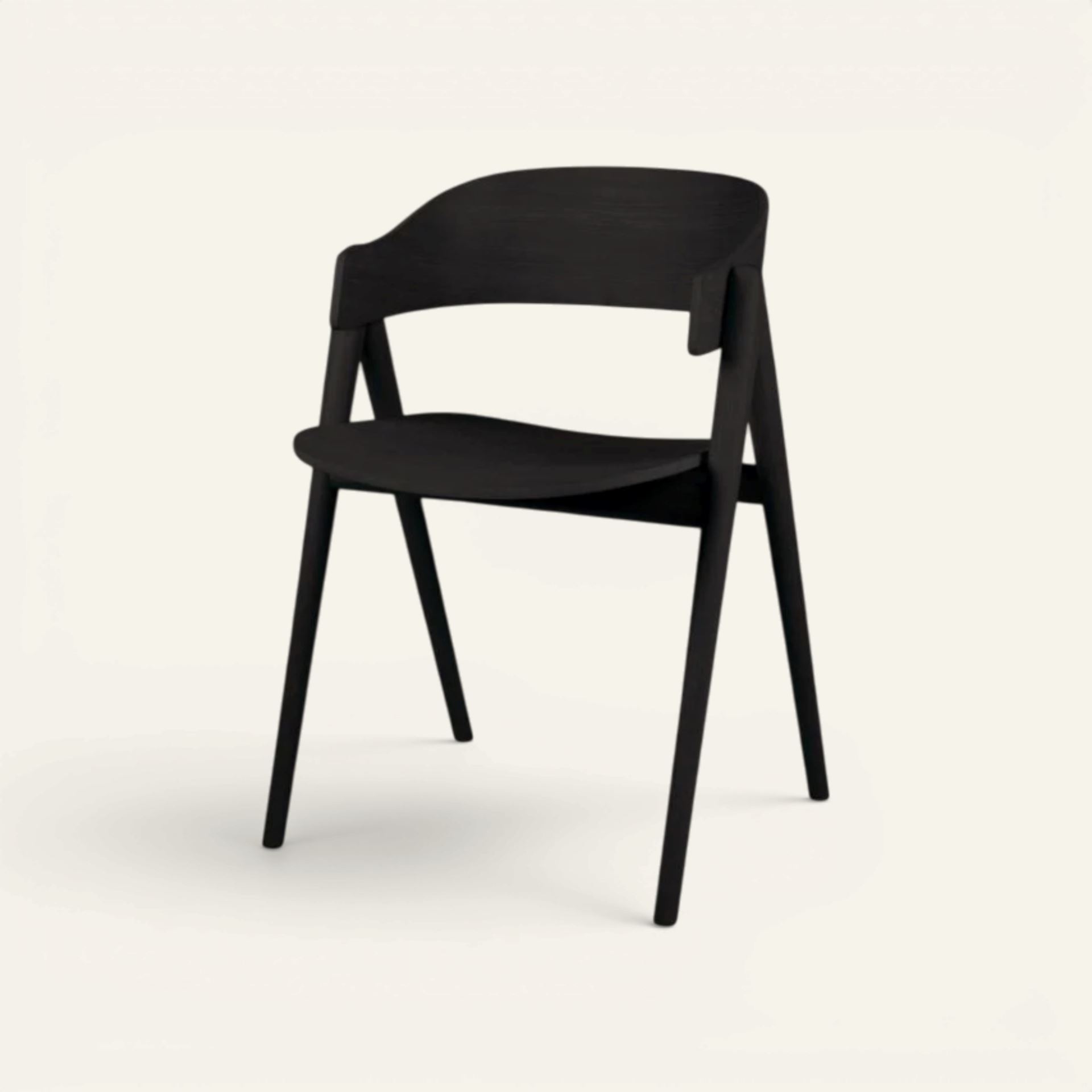 Spisestuestol svart - 54x51x74 cm svart - 1