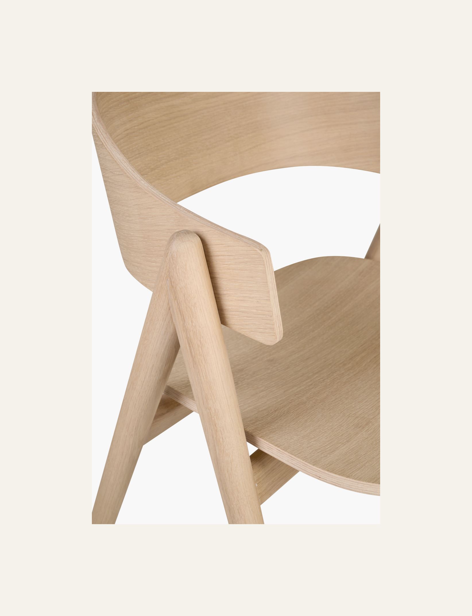 Spisestuestol natur - 2