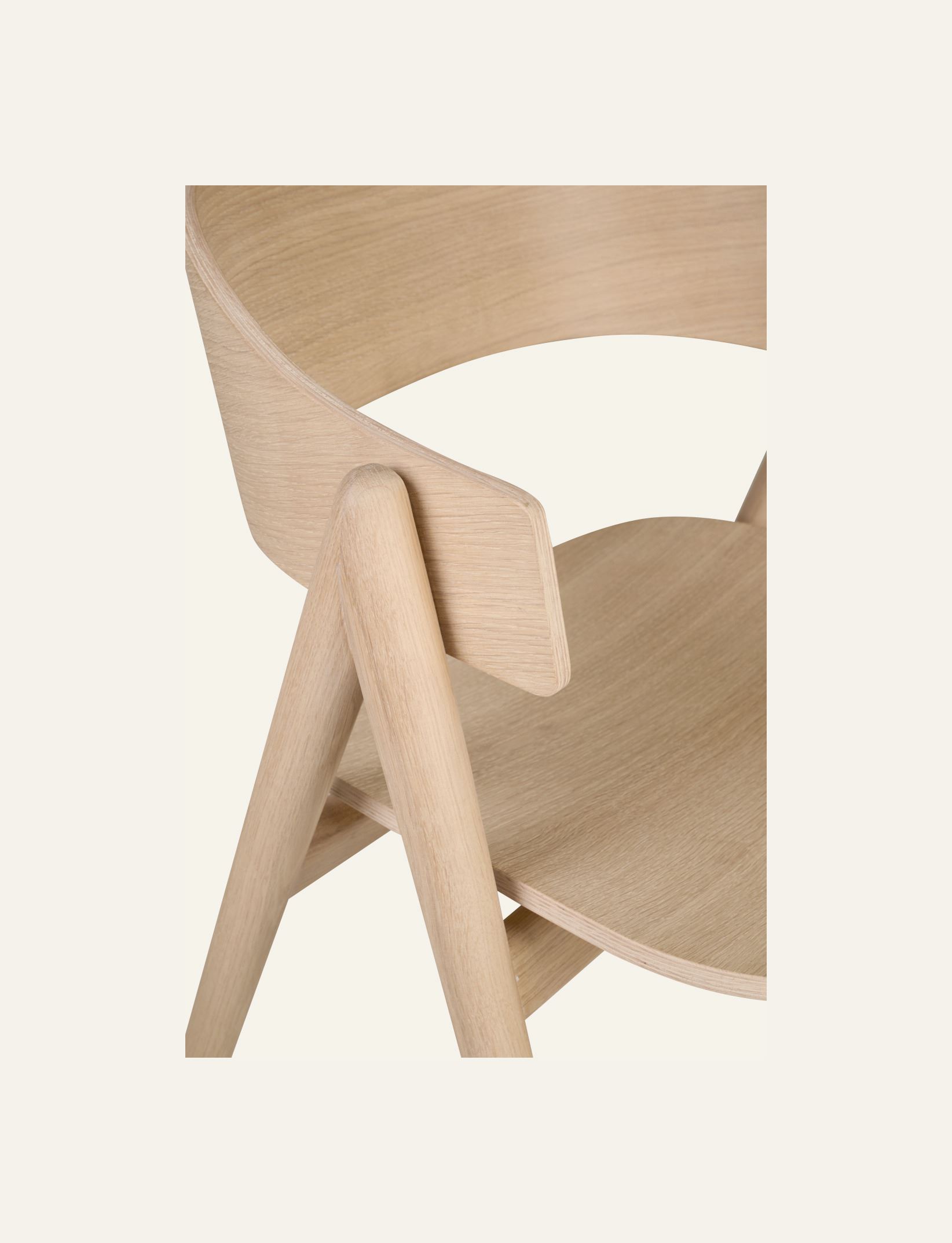 Spisestuestol natur - 2