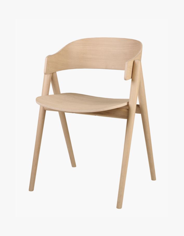 Spisestuestol natur - 54x51x74 cm natur - 1