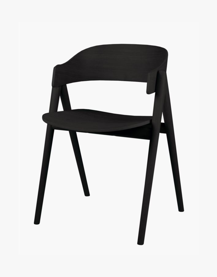 Spisestuestol svart - 54x51x74 cm svart - 1