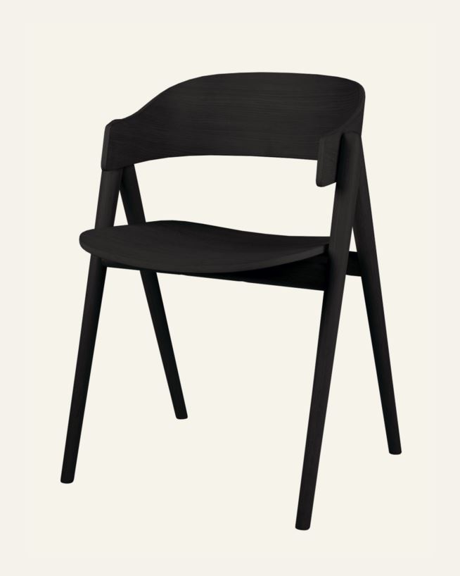Spisestuestol svart - 54x51x74 cm svart - 1