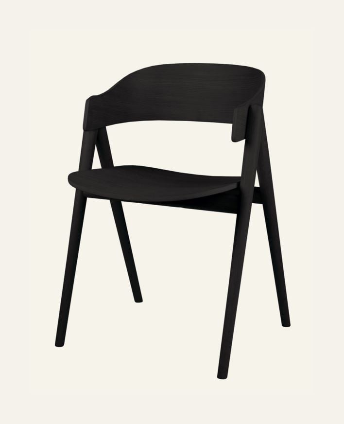 Spisestuestol svart - 54x51x74 cm svart - 1