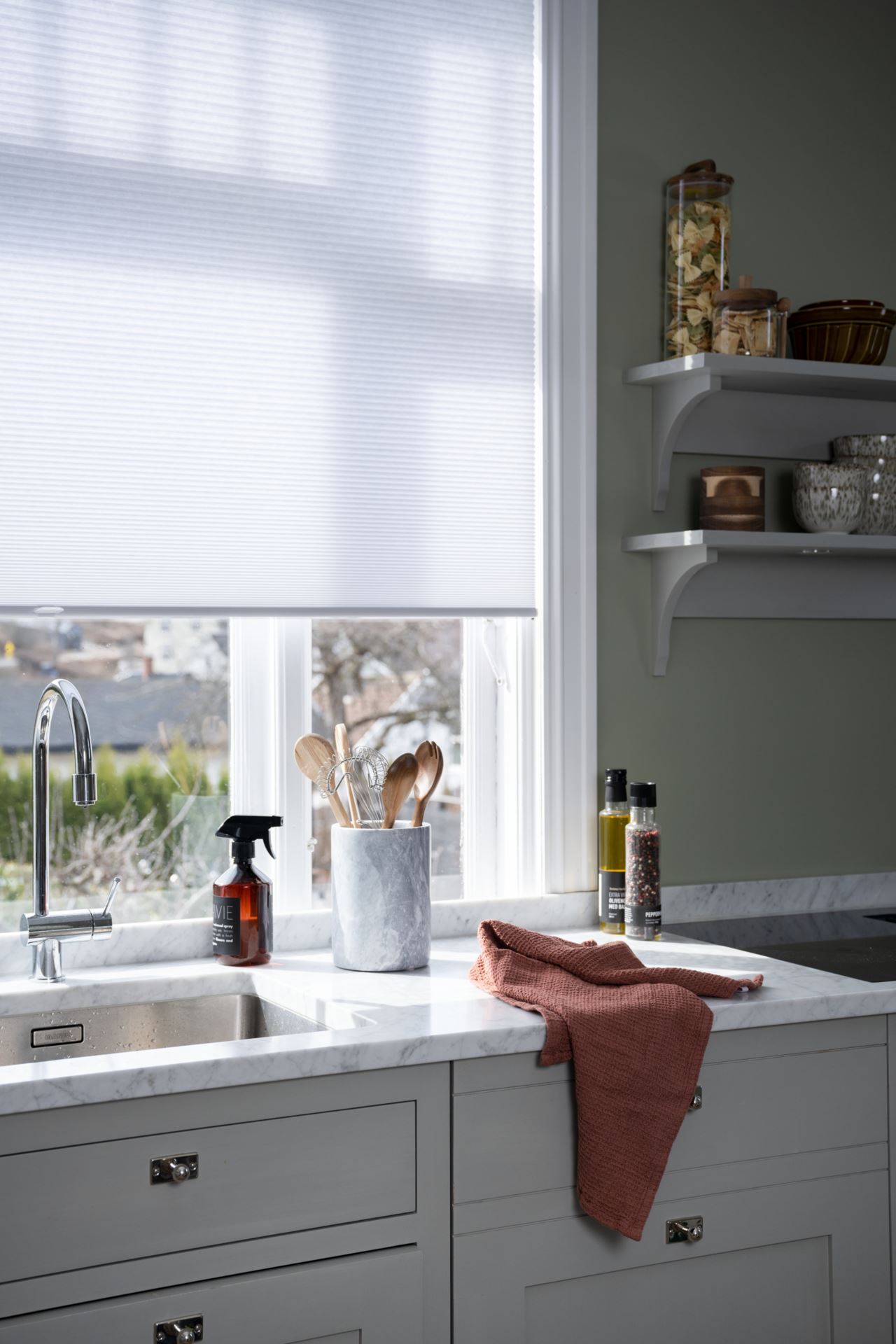 Kjøkkenhåndkle plomme - 47x70 cm plomme - 1