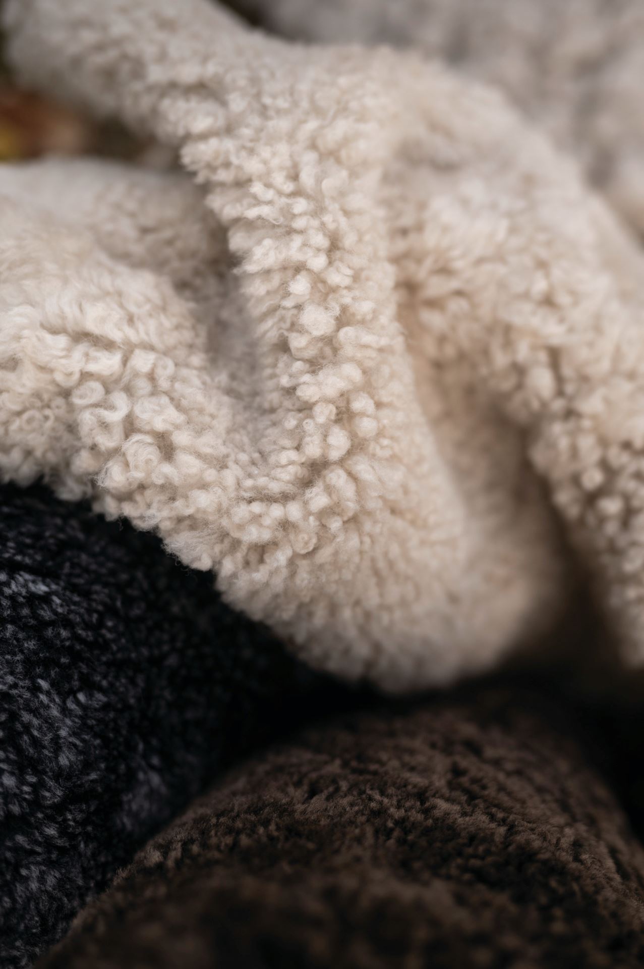 Lammeskinn mørk grå - 3