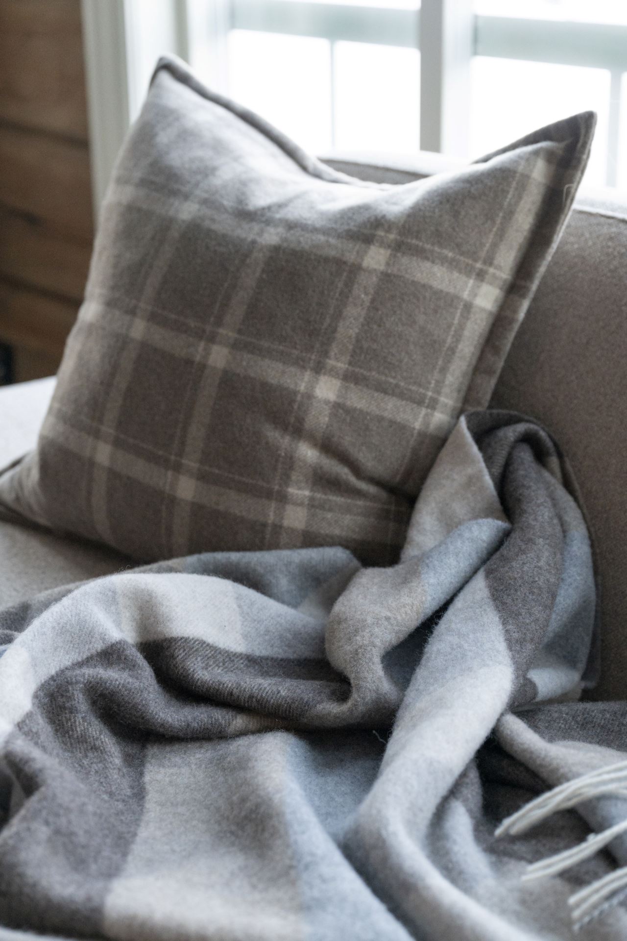 Pynteputetrekk lys brun - 2