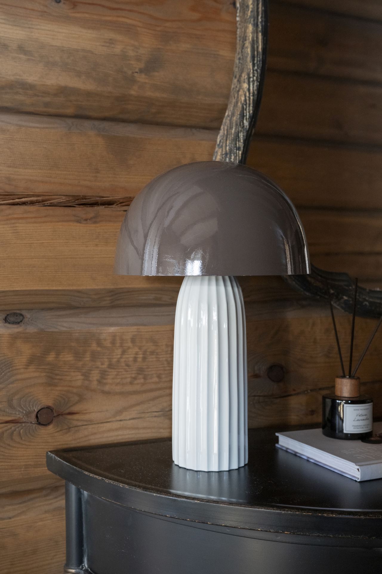 Bordlampe brun - 2