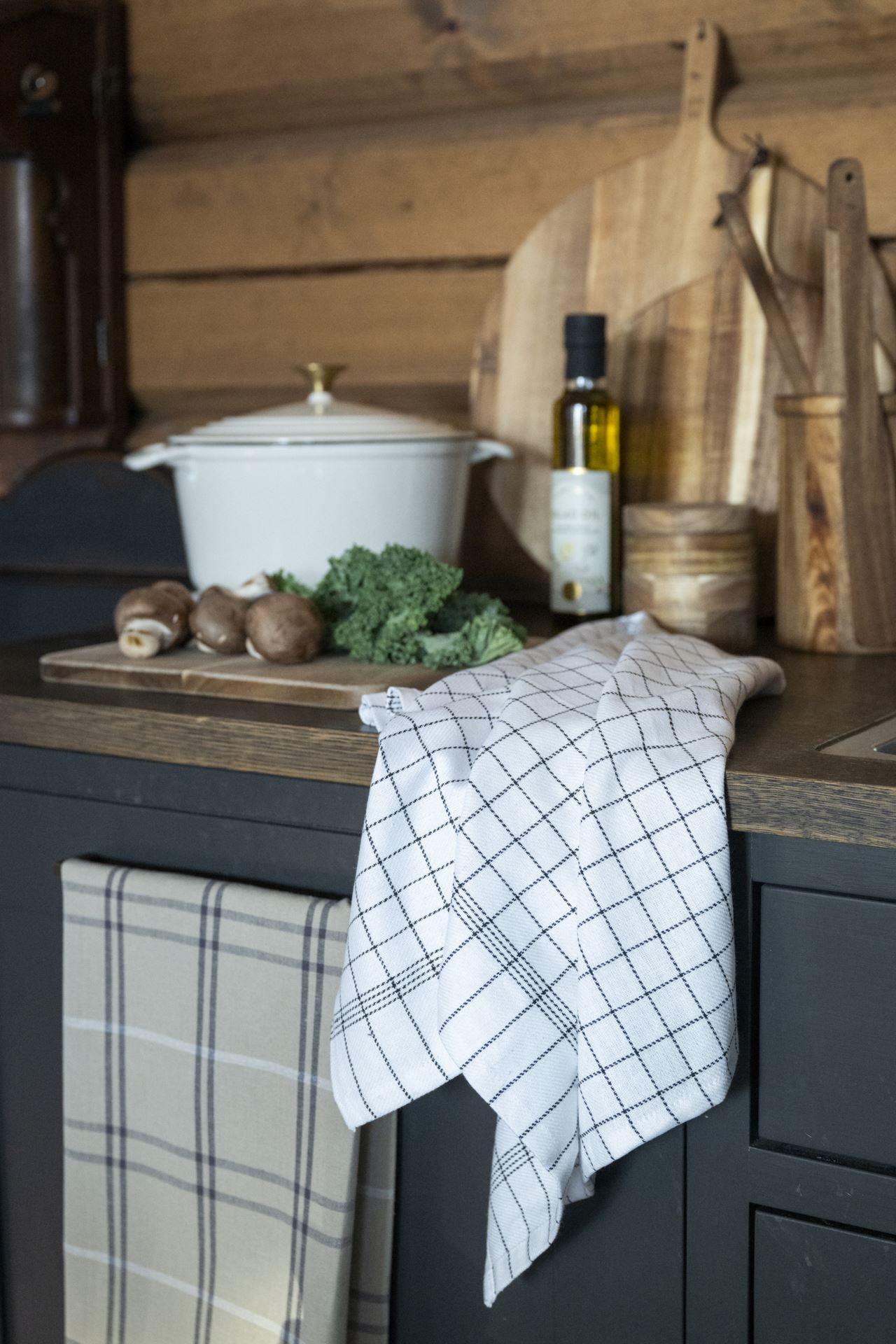 Kokkehåndkle hvit - 2