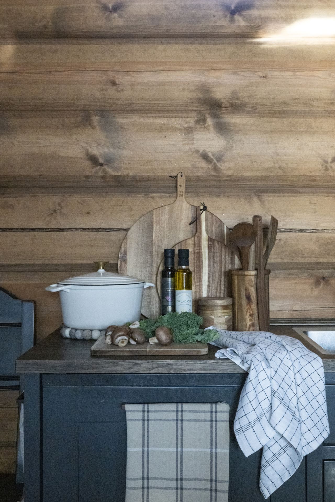 Kjøkkenhåndkle sand - 4