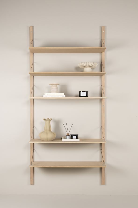 Hyllesystem kombinasjon 1 natur - 2