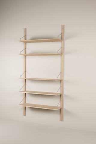 Forms & Objects Iben Hyllesystem Kombinasjon 1 Natur 220x104 cm