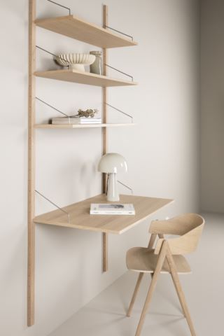 Forms & Objects Iben Hyllesystem Kombinasjon 3 Natur 220x104 cm