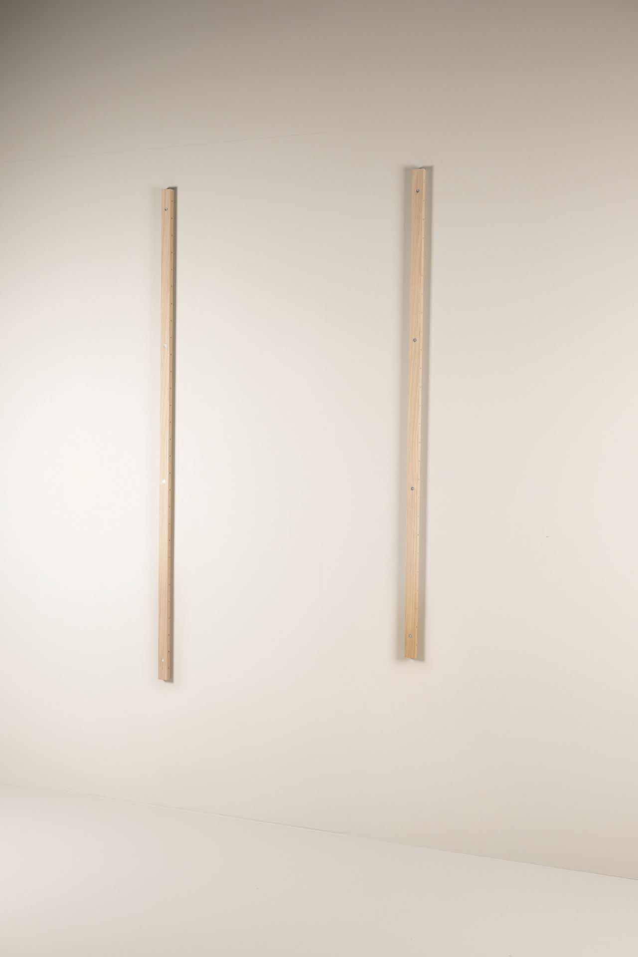 Hyllesystem startpakke lang natur - 4x220x2,5 cm natur - 1