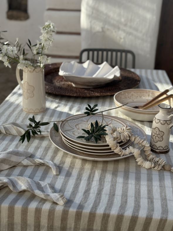 Stor bolle beige - 3