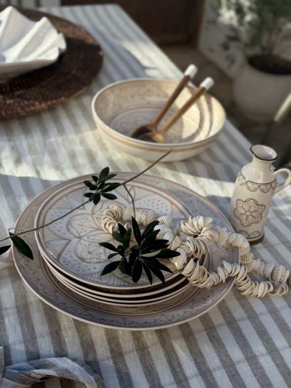 Stor bolle beige - 4