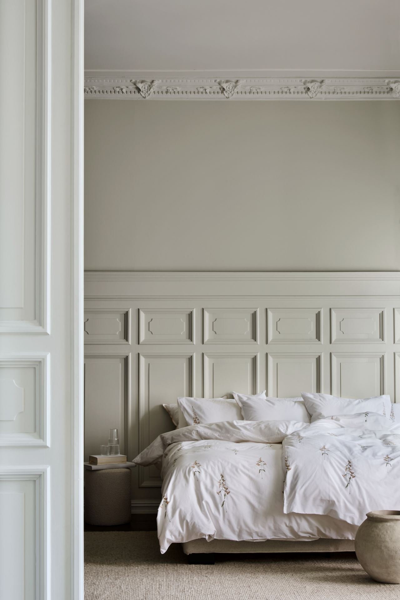 Bomull sengesett hvit - 2