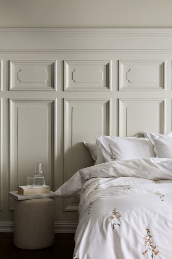 Bomull sengesett hvit - 9