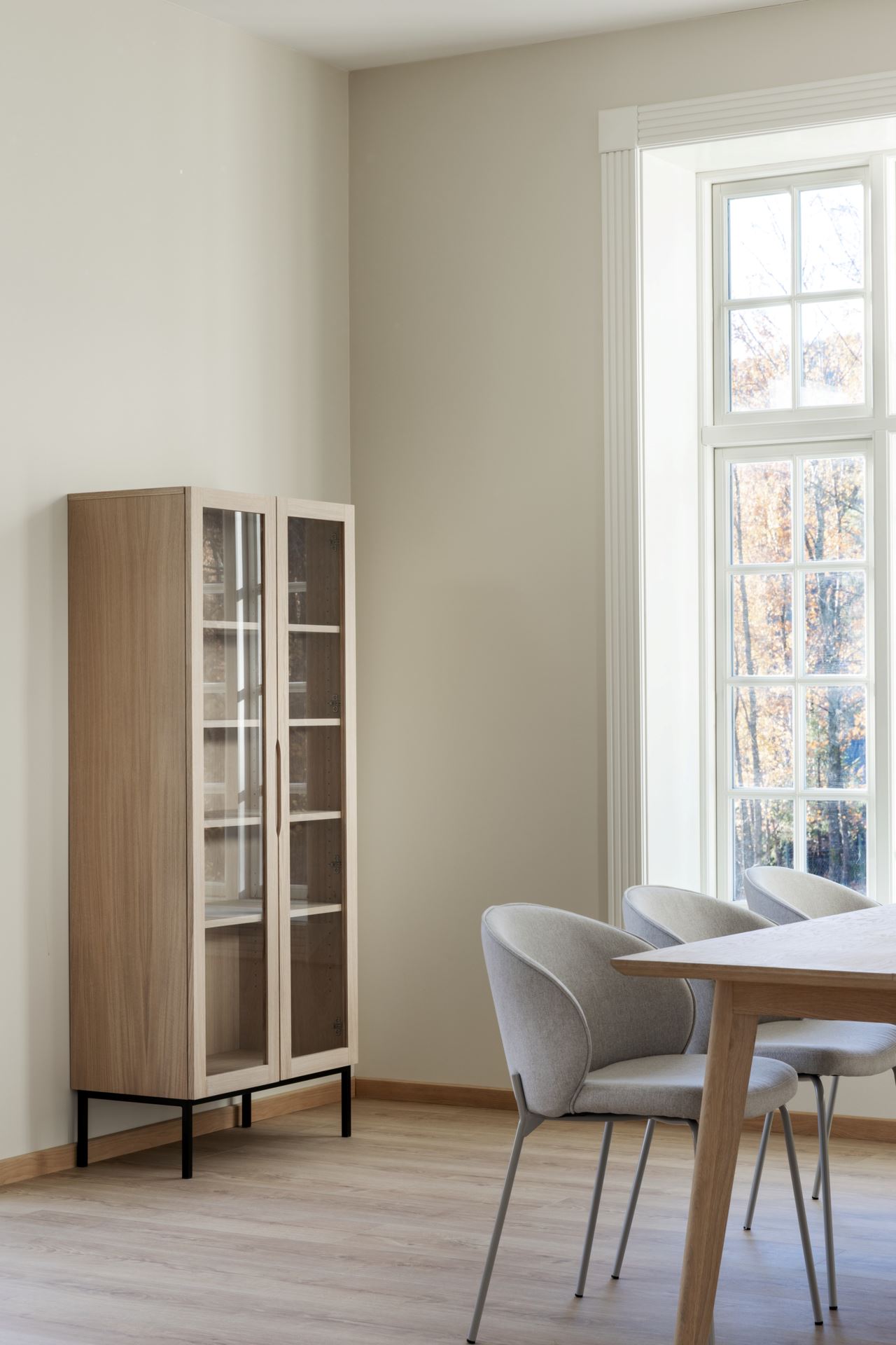 Spisestuestol lys beige - 3