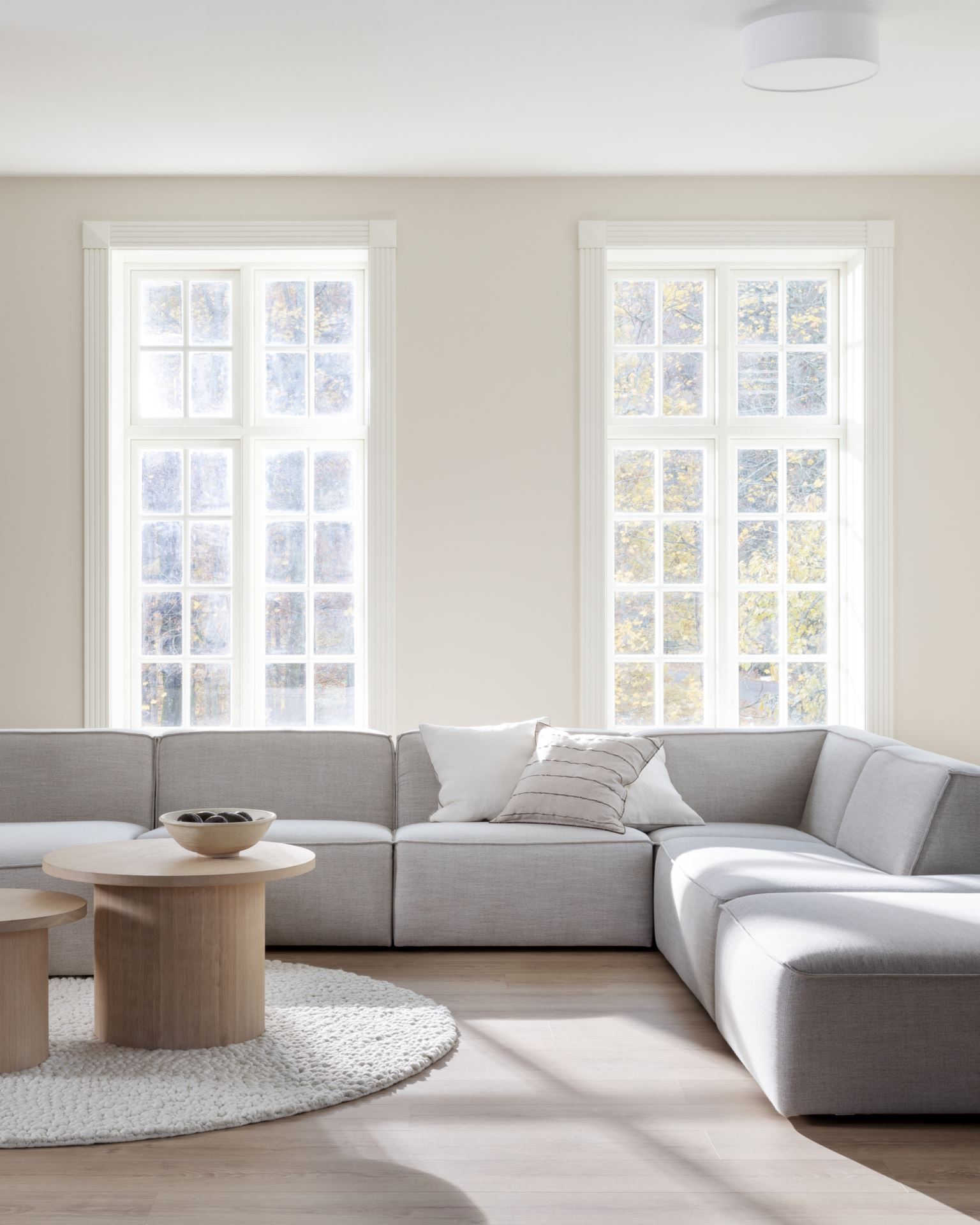 Modulsofa 1,5 seter uten armlener natur - 7