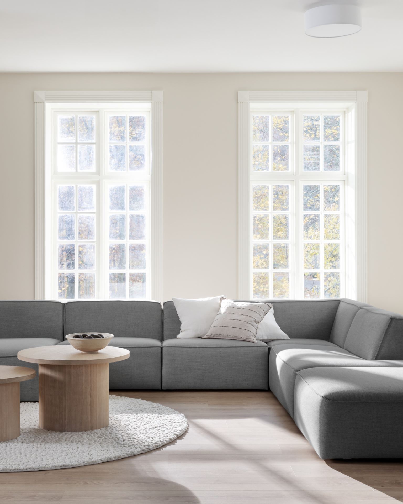 Modulsofa hjørne grå - 5