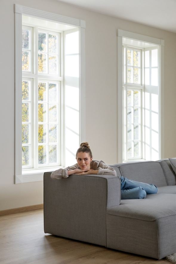 Modul sjeselong venstre grå - 9