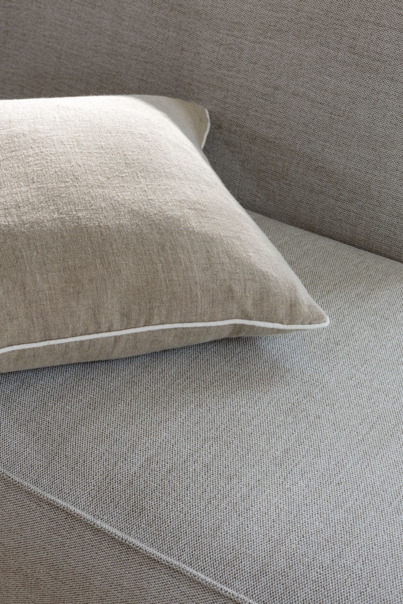 Modulsofa 1,5 seter uten armlener natur - 8