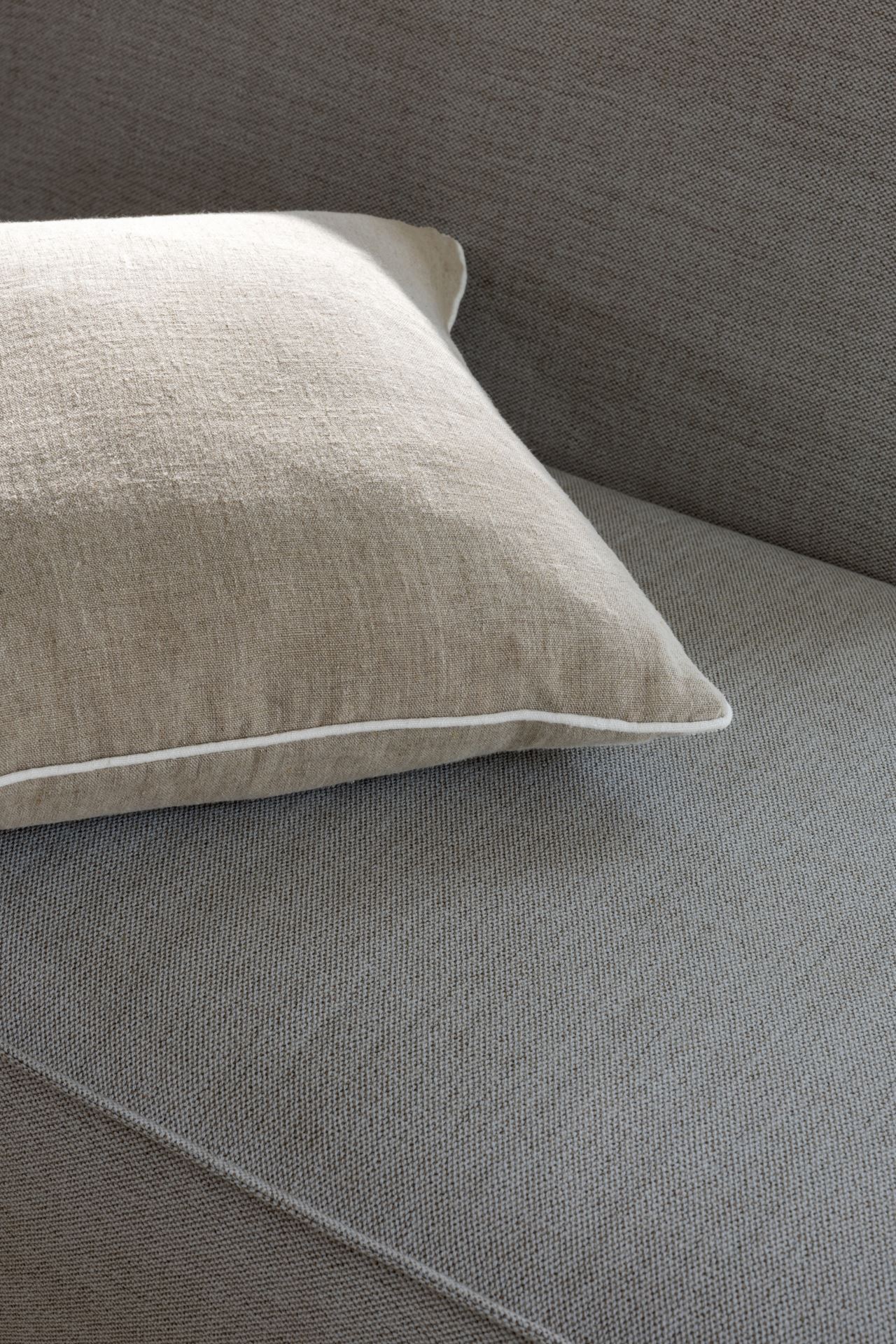 4 deler m/åpen ende venstre grå - 4