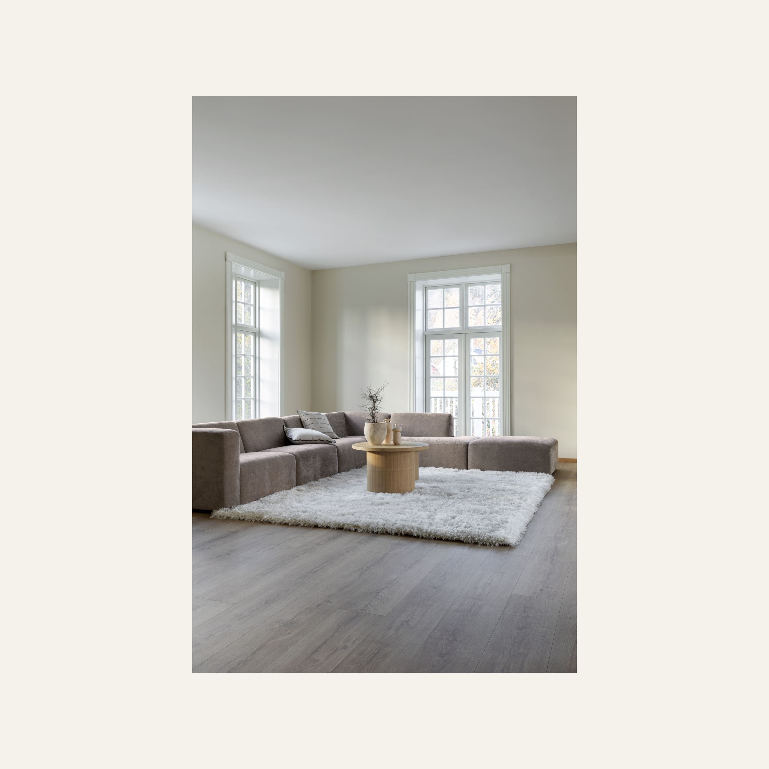 Modulsofa 1,5 seter m/armlene venstre grå - 2