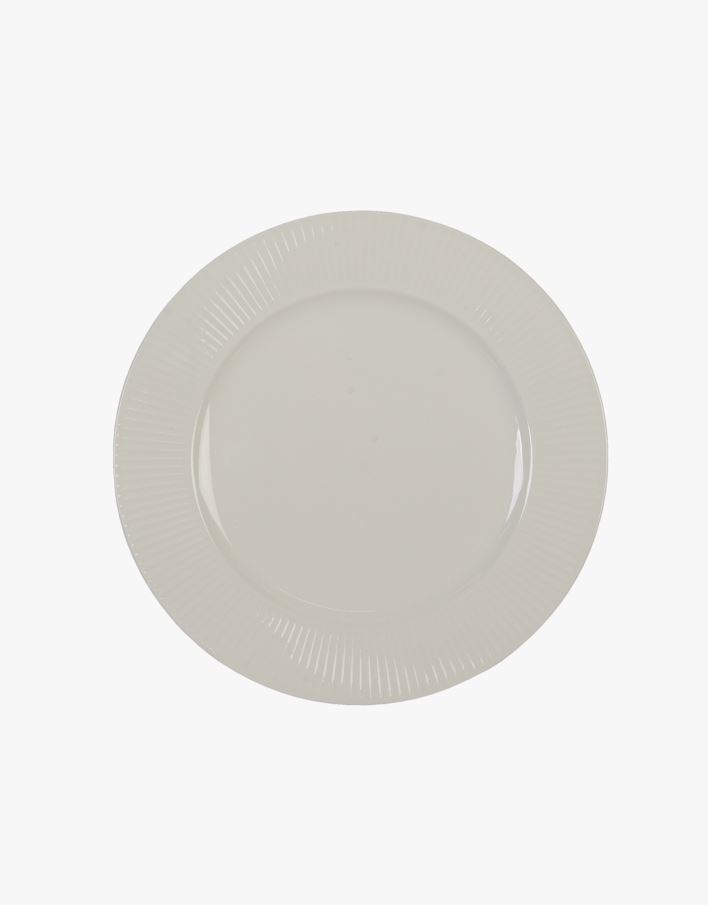 Middagstallerken hvit - ø26,7 hvit - 1