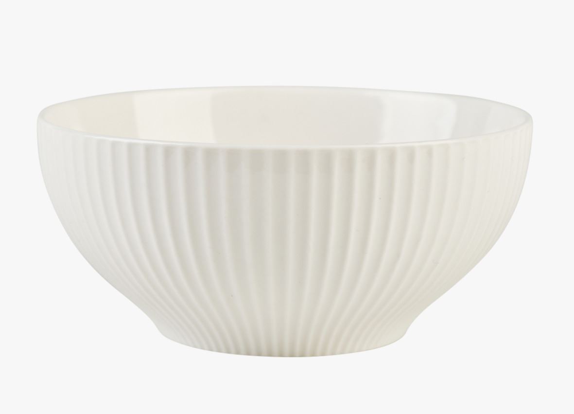 Liten bolle hvit - ø11,4 h 5,2cm hvit - 1