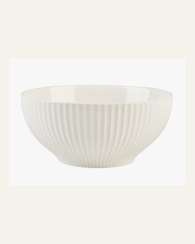 Liten bolle hvit - ø11,4 h 5,2cm hvit - 1